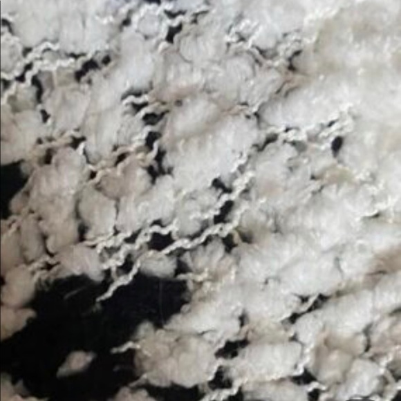 Cozy Oversized Loose Fit Abstract Geo Pattern Knit Sweater Top - Picture 9 of 9